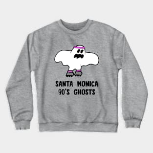 Santa Monica 90s Ghosts - Minorest League Baseball Crewneck Sweatshirt